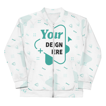 Blouson bomber unisexe à imprimé intégral