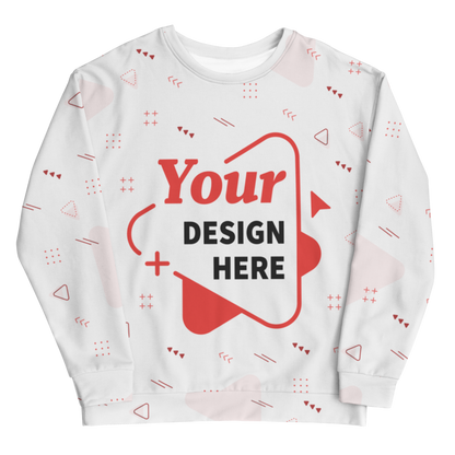 Sweat-shirt unisexe à imprimé intégral