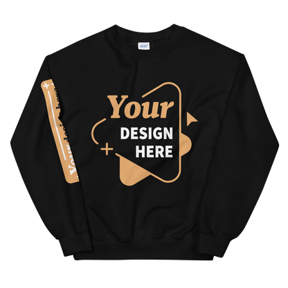 Sweat-shirt col rond unisexe | Gildan 18000