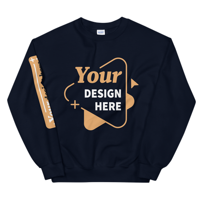 Sweat-shirt col rond unisexe | Gildan 18000
