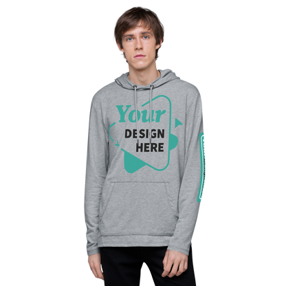 Sweat à capuche léger unisexe | District DT571