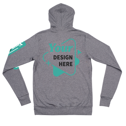 Sweat à Capuche Unisexe Zippé Léger | Bella + Canvas 3939