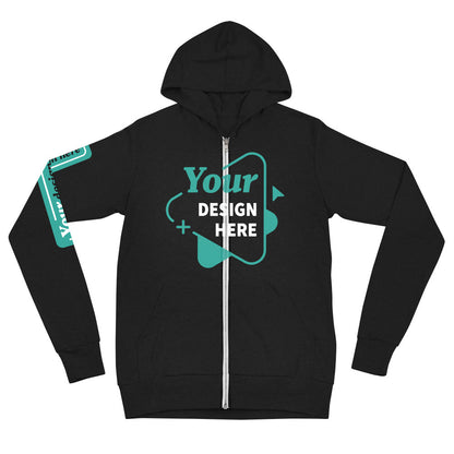 Sweat à Capuche Unisexe Zippé Léger | Bella + Canvas 3939